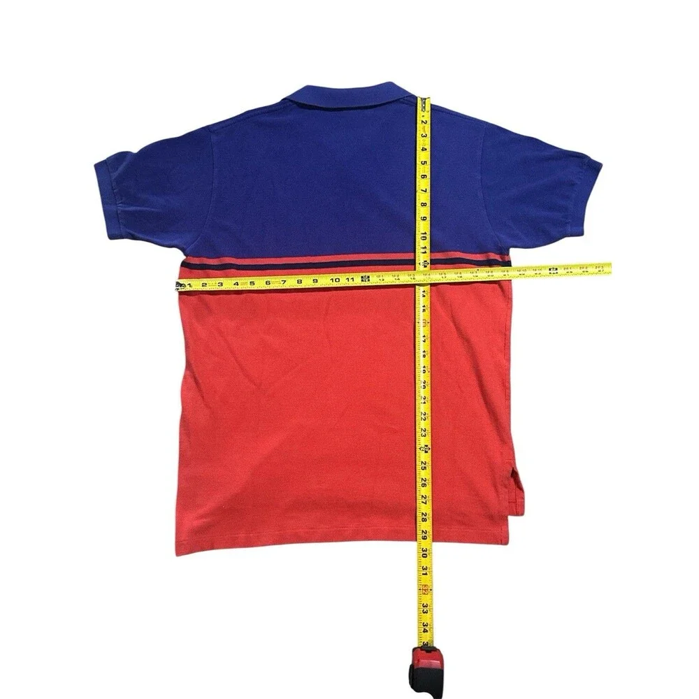 Vintage Y2K Polo Ralph Lauren Colorblock Short Sleeve Polo Shirt‎ Golf Rugby